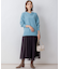【WEB限定】ウールカシミヤミックスVネック ニット