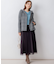【WEB限定】ウールカシミヤミックスVネック ニット