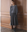 【WEB一部店舗限定】ウールジョーゼット フレアスカート