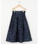 スターリットプリント タックフレアスカート