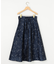 スターリットプリント タックフレアスカート