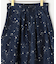 スターリットプリント タックフレアスカート