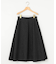ジオメトリックフラワージャガード フレアスカート