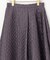 ジオメトリックフラワージャガード フレアスカート