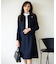 【VERY3月号掲載・KUMIKYOKU NAVY】ジョーゼットシフォン ブラウス