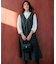 【VERY3月号掲載・KUMIKYOKU NAVY】ジョーゼットシフォン ブラウス
