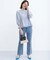 【WEB限定】フラワーレース ペプラムトップス
