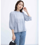 【WEB限定】フラワーレース ペプラムトップス