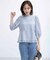 【WEB限定】フラワーレース ペプラムトップス