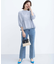 【WEB限定】フラワーレース ペプラムトップス