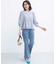 【WEB限定】フラワーレース ペプラムトップス