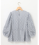 【WEB限定】フラワーレース ペプラムトップス