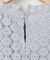 【WEB限定】フラワーレース ペプラムトップス