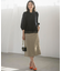 【WEB限定】フラワーレース ペプラムトップス