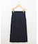 【WEB限定】サテンストレッチ Iラインスカート