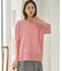 【WEB限定】コットンポリエステル リラクシーニット