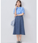 【WEB限定】ナチュラルローン フリルブラウス