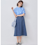 【WEB限定】ナチュラルローン フリルブラウス