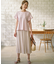【WEB限定】シアープリーツライクシフォン パンツ