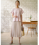 【WEB限定】シアープリーツライクシフォン パンツ