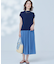 【WEB限定】シアープリーツライクシフォン パンツ