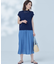 【WEB限定】シアープリーツライクシフォン パンツ