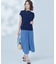 【WEB限定】シアープリーツライクシフォン パンツ