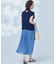 【WEB限定】シアープリーツライクシフォン パンツ