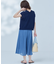 【WEB限定】シアープリーツライクシフォン パンツ