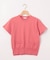 【洗える・6色展開】ポケット付き 半袖ニット
