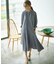 【WEB限定】クレープストレッチ シャツワンピース