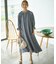 【WEB限定】クレープストレッチ シャツワンピース