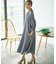 【WEB限定】クレープストレッチ シャツワンピース