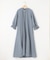 【WEB限定】クレープストレッチ シャツワンピース