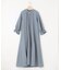 【WEB限定】クレープストレッチ シャツワンピース
