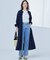 【WEB限定】クレープストレッチ シャツワンピース