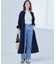【WEB限定】クレープストレッチ シャツワンピース