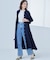 【WEB限定】クレープストレッチ シャツワンピース
