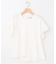 【UVケア・接触冷感】GIZAプレーティング天竺フリルスリーブ Tシャツ