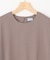 【UVケア・接触冷感】GIZAプレーティング天竺フリルスリーブ Tシャツ