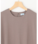 【UVケア・接触冷感】GIZAプレーティング天竺フリルスリーブ Tシャツ