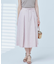 【WEB限定】エアリーフラワージャガード フレアスカート