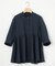 【WEB限定】コンパクトシャーティング ペプラムブラウス