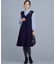 【WEB限定】ライトデシン フリル襟ブラウス