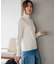 【WEB限定色あり】ELENA タートルネック ニット