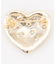ハートストーンブローチ