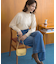 【WEB限定】ELENAスパンコールバックパール ニット