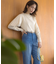 【WEB限定】ELENAスパンコールバックパール ニット