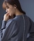 【WEB限定】ELENAスパンコールバックパール ニット