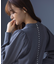 【WEB限定】ELENAスパンコールバックパール ニット